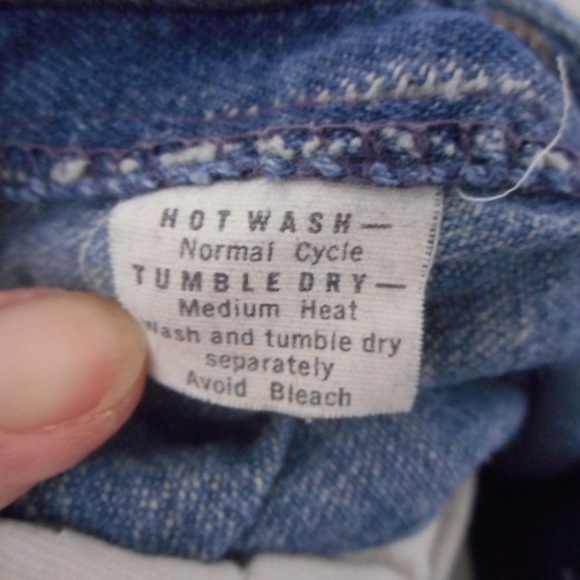 Vintage Lee Jeans denim jeans 1960s Rare! - Picture 5 of 8